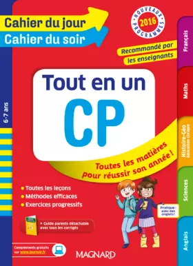 Couverture du produit · CP TOUT EN UN CAHIER DU JOUR SOIR