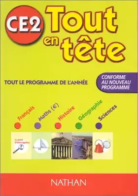 Couverture du produit · Tout en tête CE2
