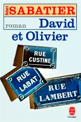 Couverture du produit · David et Olivier