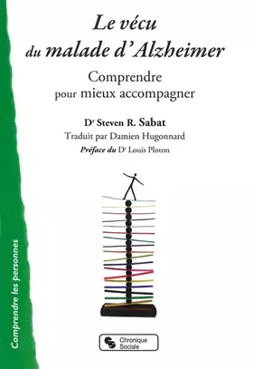 Couverture du produit · Vécu du malade d'Alzheimer (Le): Comprendre pour mieux accompagner