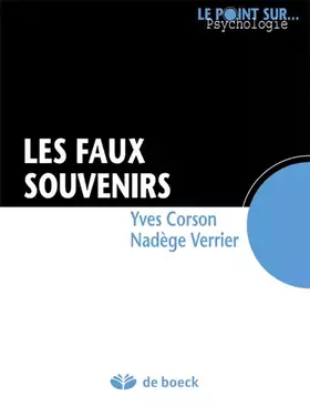 Couverture du produit · Les faux souvenirs