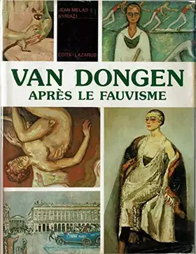 Couverture du produit · van dongen après le fauvisme