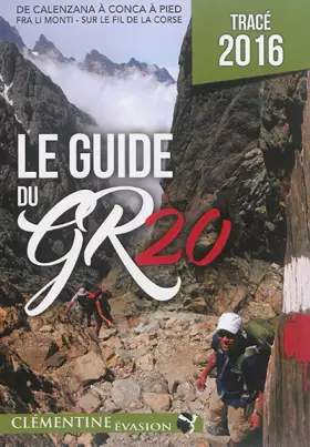 Couverture du produit · Le guide du GR20