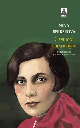 Couverture du produit · C'EST MOI QUI SOULIGNE