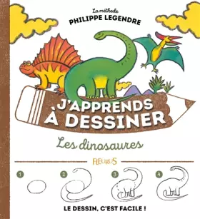 Couverture du produit · J'apprends à dessiner les dinosaures