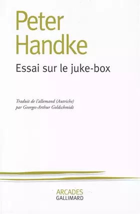 Couverture du produit · Essai sur le juke-box
