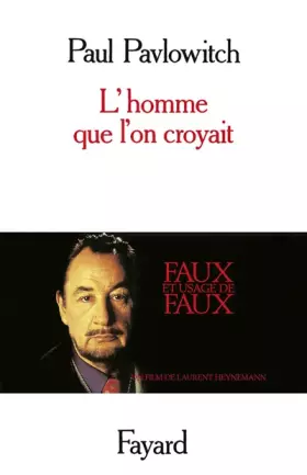 Couverture du produit · L'Homme que l'on croyait