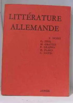 Couverture du produit · Littérature allemande