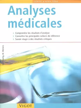 Couverture du produit · Analyses médicales : Claires et compréhensibles