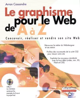 Couverture du produit · Le Graphisme pour le Web de  A à Z: Concevoir, réaliser et vendre son site web