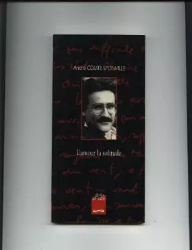 Couverture du produit · L'amour la solitude