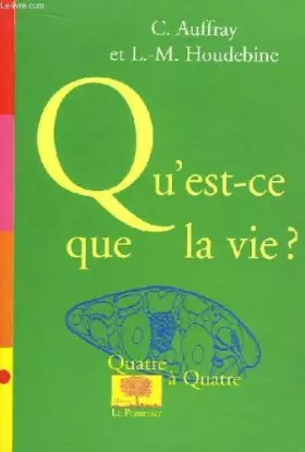 Couverture du produit · Qu'est-ce que la vie ?