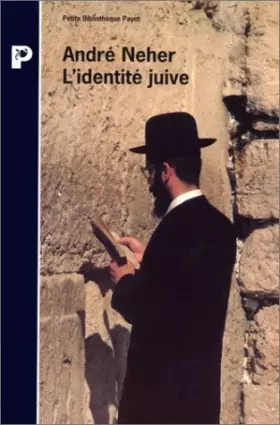 Couverture du produit · L'identité juive