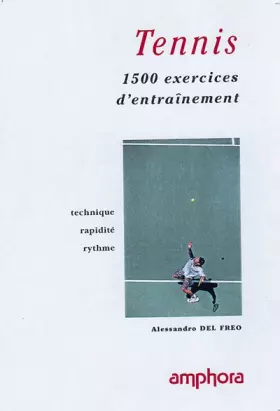 Couverture du produit · Tennis : 1 500 situations d'entraînement