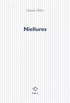 Couverture du produit · Niellures