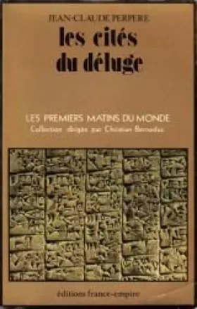 Couverture du produit · Les cités du déluge
