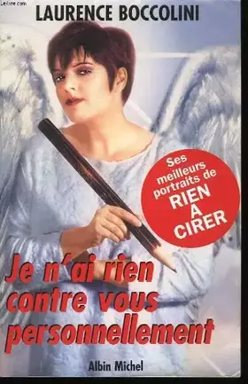 Couverture du produit · Je n'ai rien contre vous personnellement
