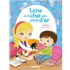Couverture du produit · Première lecture Minimiki : Léna et le chat aux yeux d'or - Tome 4