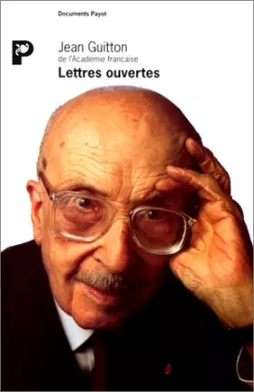 Couverture du produit · Lettres ouvertes