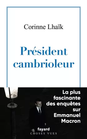 Couverture du produit · Président cambrioleur