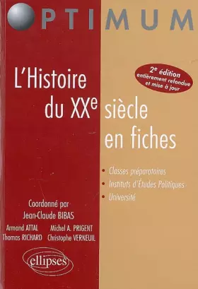Couverture du produit · l'Histoire du XXème Siècle en Fiches