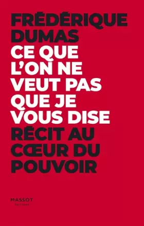 Couverture du produit · Ce que l'on ne veut pas que je vous dise