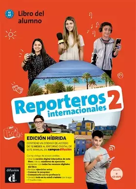 Couverture du produit · Reporteros Int 2 Ed.hibrida L. del alumno: 0 (Reporteros Internacionales, 2)