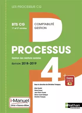 Couverture du produit · Processus 4 - Gestion des Relations Sociales