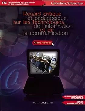 Couverture du produit · Regard critique et pédagogique sur les technologies de l'information et de la communication