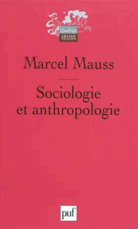 Couverture du produit · Sociologie et anthropologie