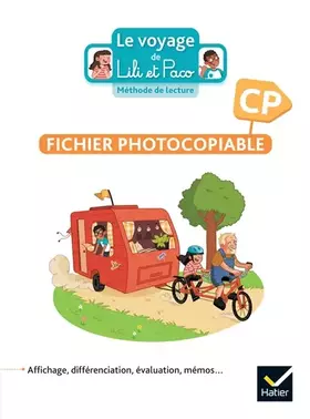 Couverture du produit · Le Voyage de Lili et Paco CP - Méthode de lecture - Ed. 2023 - Fichier de matériel photocopiable