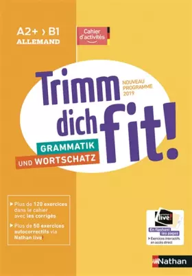 Couverture du produit · Allemand Trimm dich fit! A2+ B1 - cahier élève (nouveau programme 2019)