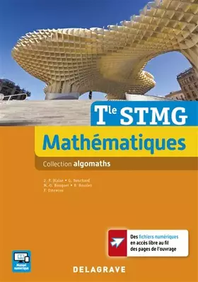 Couverture du produit · Mathématiques Tle STMG (2017) - Manuel élève