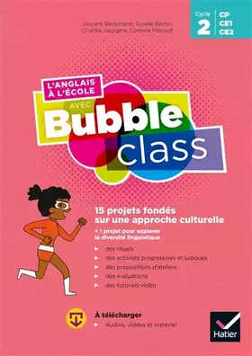Couverture du produit · L'Anglais à l'école avec Bubble Class - Cycle 2 Ed.2020 - Flashcards