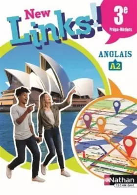 Couverture du produit · Anglais - New Links - 3e Prépa-métiers