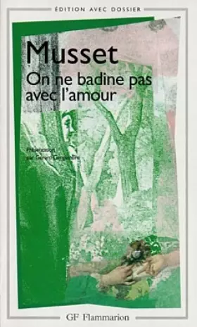 Couverture du produit · On ne badine pas avec l'amour