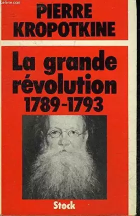 Couverture du produit · La Grande Révolution : 1789-1793 (Bibliothèque sociologique)