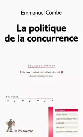 Couverture du produit · La politique de la concurrence