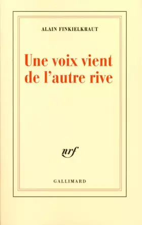 Couverture du produit · Une voix vient de l'autre rive