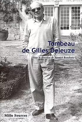 Couverture du produit · Tombeau de Gilles Deleuze