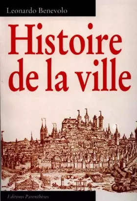 Couverture du produit · Histoire de la ville
