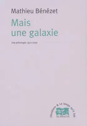 Couverture du produit · Mais une galaxie: Ue anthologie, 1977-2000