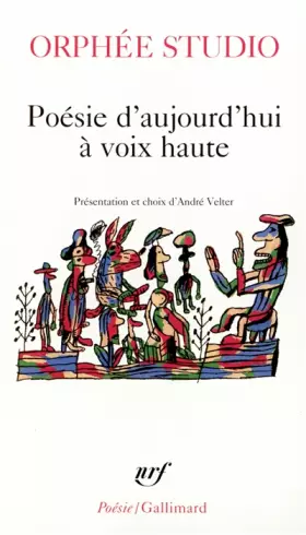 Couverture du produit · Orphée Studio: Poésie d'aujourd'hui à voix haute