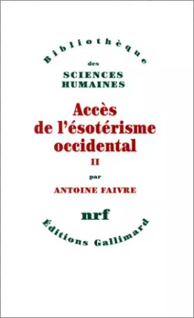 Couverture du produit · Accès de l'ésotérisme occidental (Tome 2)