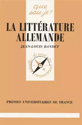 Couverture du produit · La Littérature allemande