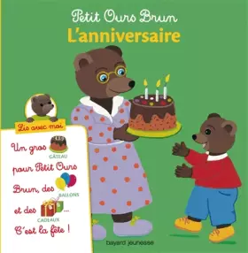 Couverture du produit · Petit Ours Brun, Lis avec moi - L'anniversaire