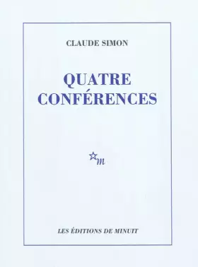 Couverture du produit · Quatre conférences