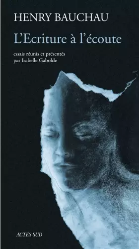 Couverture du produit · L'Ecriture à l'écoute