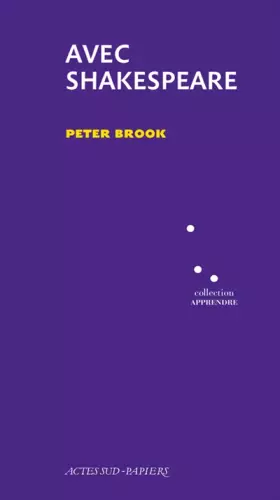 Couverture du produit · Avec Shakespeare