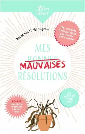 Couverture du produit · Mes mauvaises résolutions
